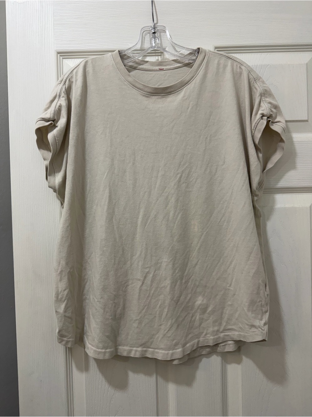 Le Bon Shoppe Organic Cotton Ease Tee in Rice